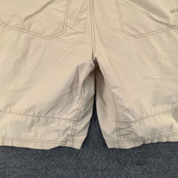Columbia Mens Field Gear Chino Shorts Tan Size 34 Pockets Belt Loops - Picture 9 of 13